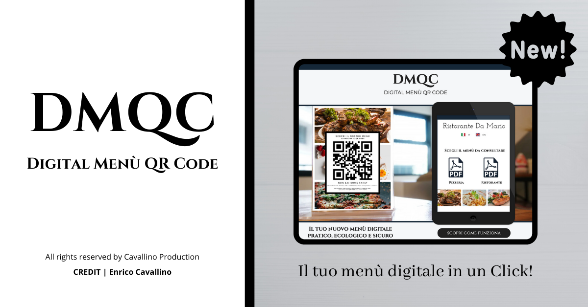 DMQC - Il tuo menù digitale!